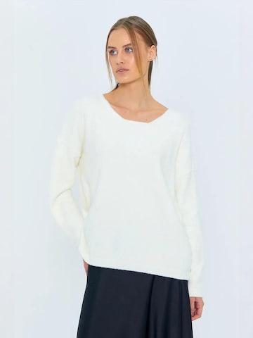Pullover di MixRay in bianco