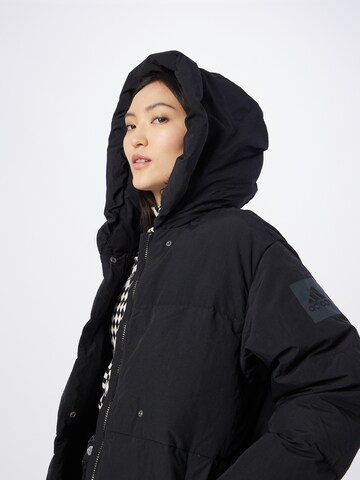 ADIDAS SPORTSWEAR Outdoor Coat 'Big Baffle' in Black