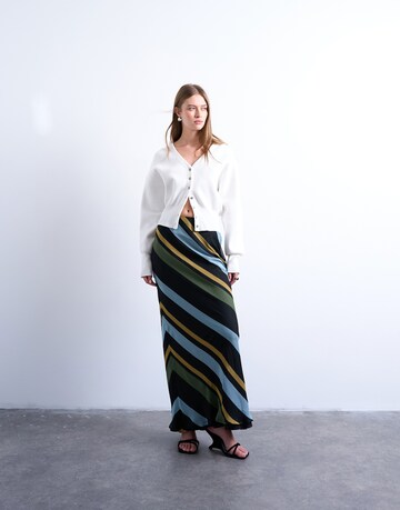 TOPSHOP Knit Cardigan in Beige