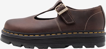 Dr. Martens Nauhaballerina 'ZebZag' värissä ruskea: etupuoli