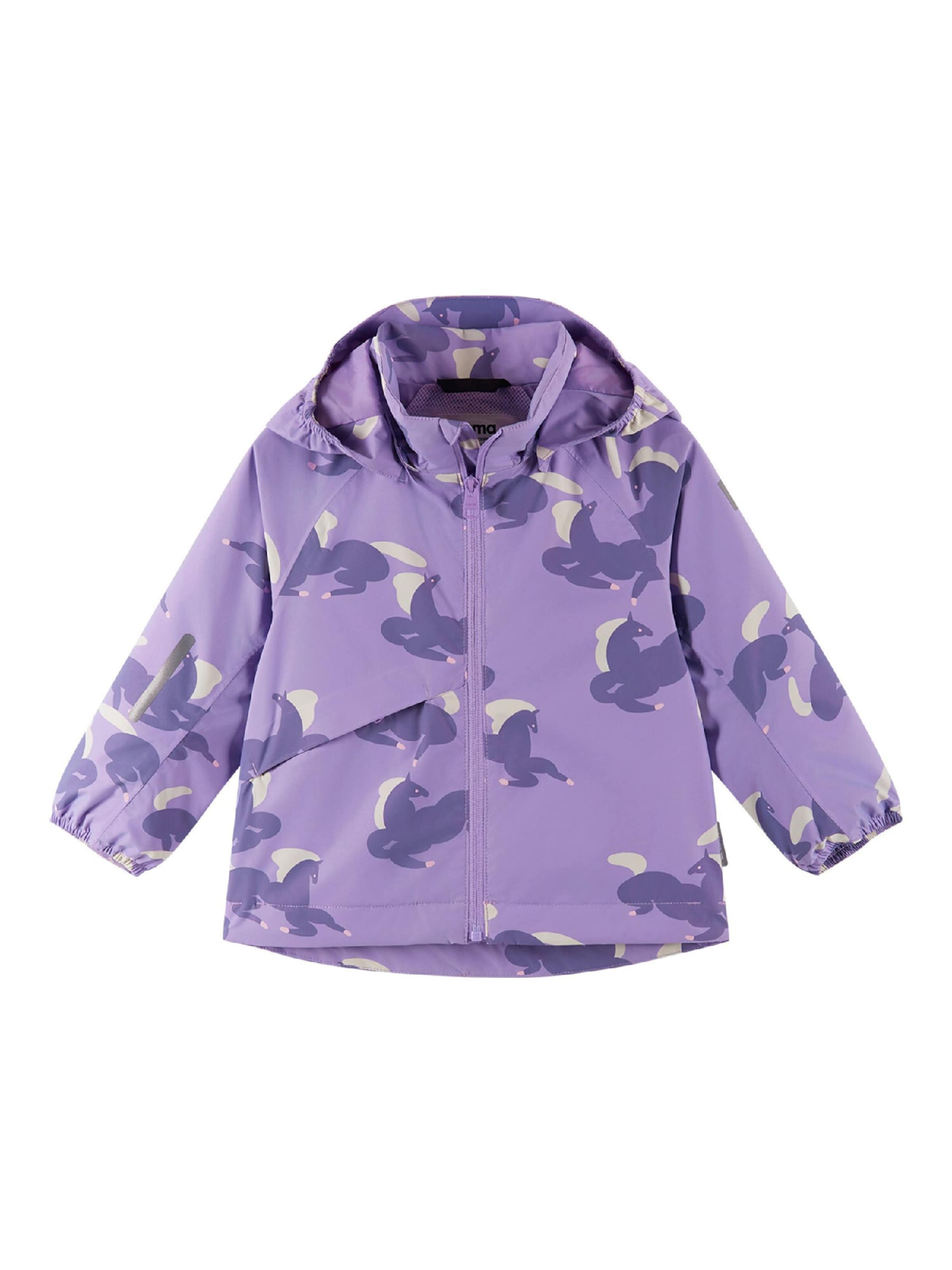 Reima Jacke  ' Soukka ' in Lila: Vorderseite