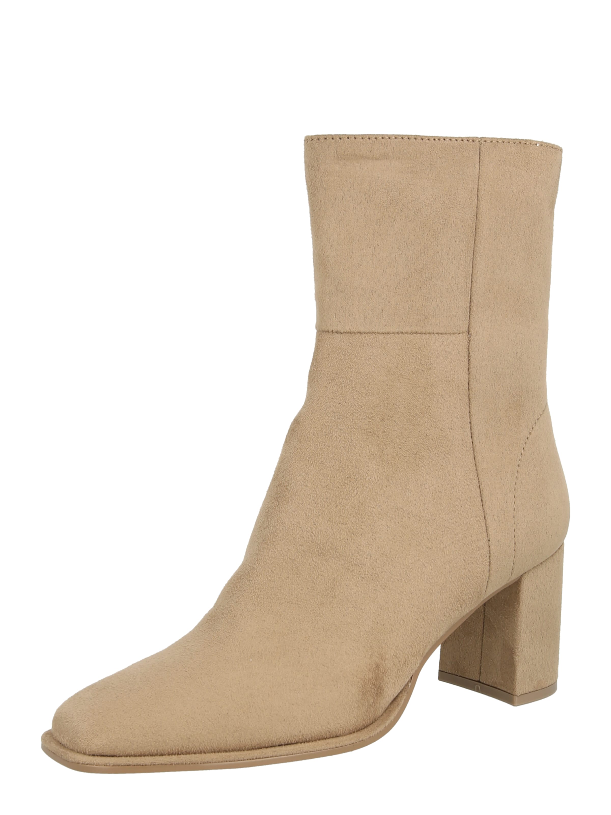 STEVE MADDEN Bootie 'Monica' in Beige: front