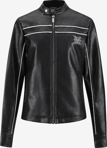 Giacca di mezza stagione 'Panther Lightening' di Ed Hardy in nero: frontale