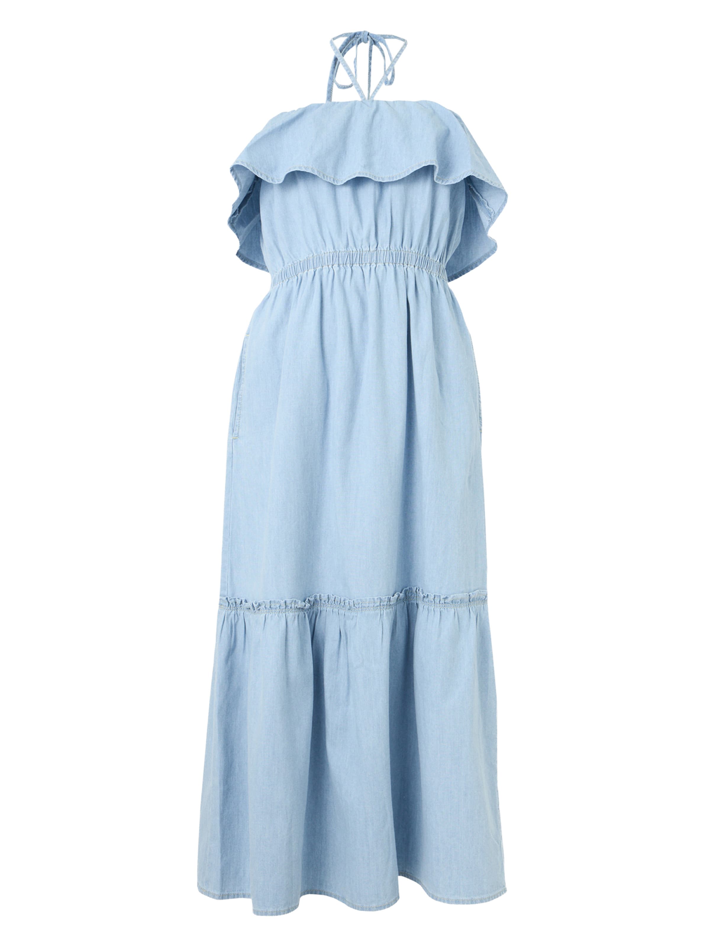 DRYKORN - Vestido en azul: frente