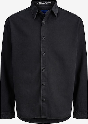 Chemise JACK & JONES en noir : devant