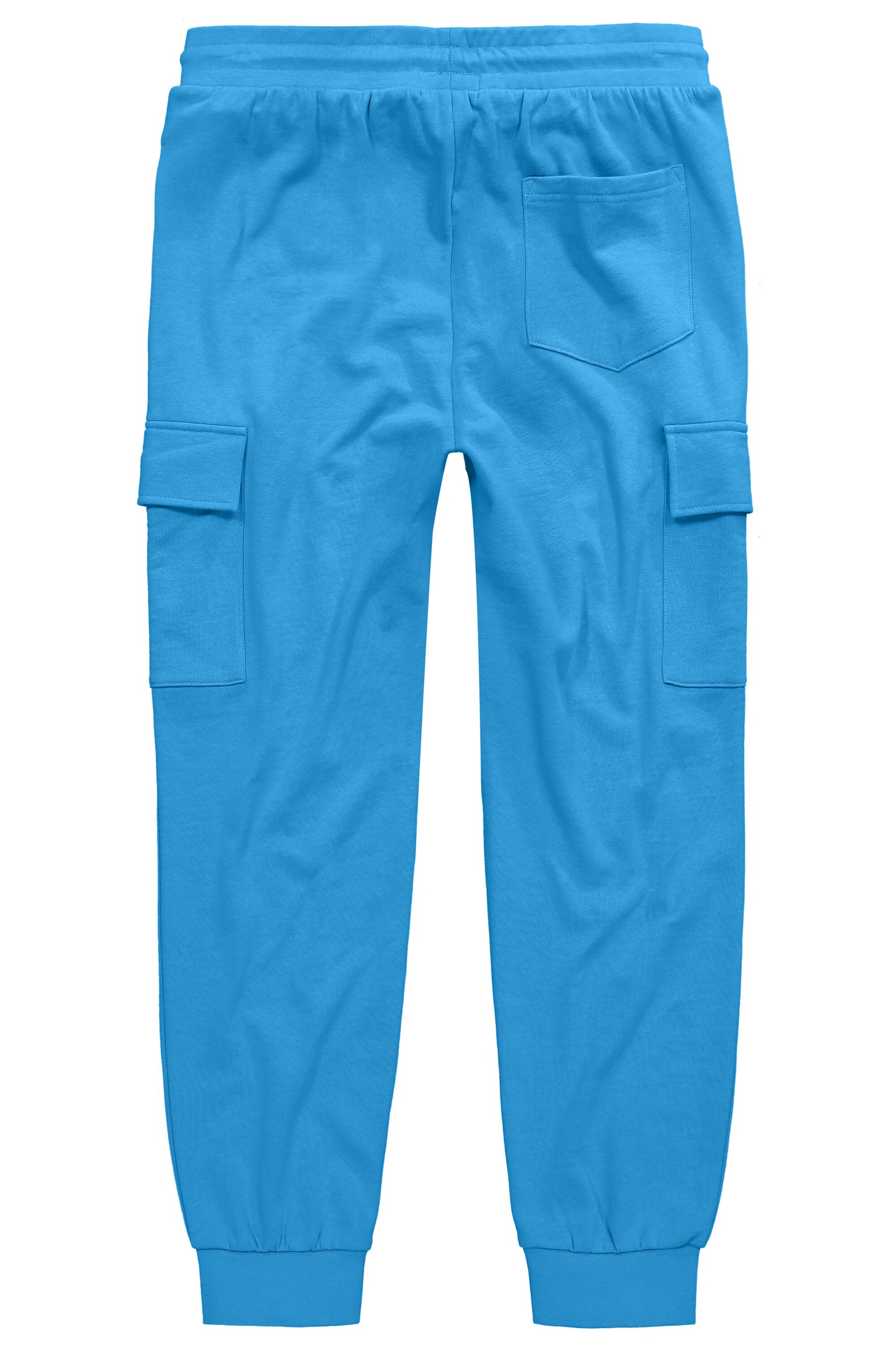 Men Plus Tapered Cargo Pants in Blue