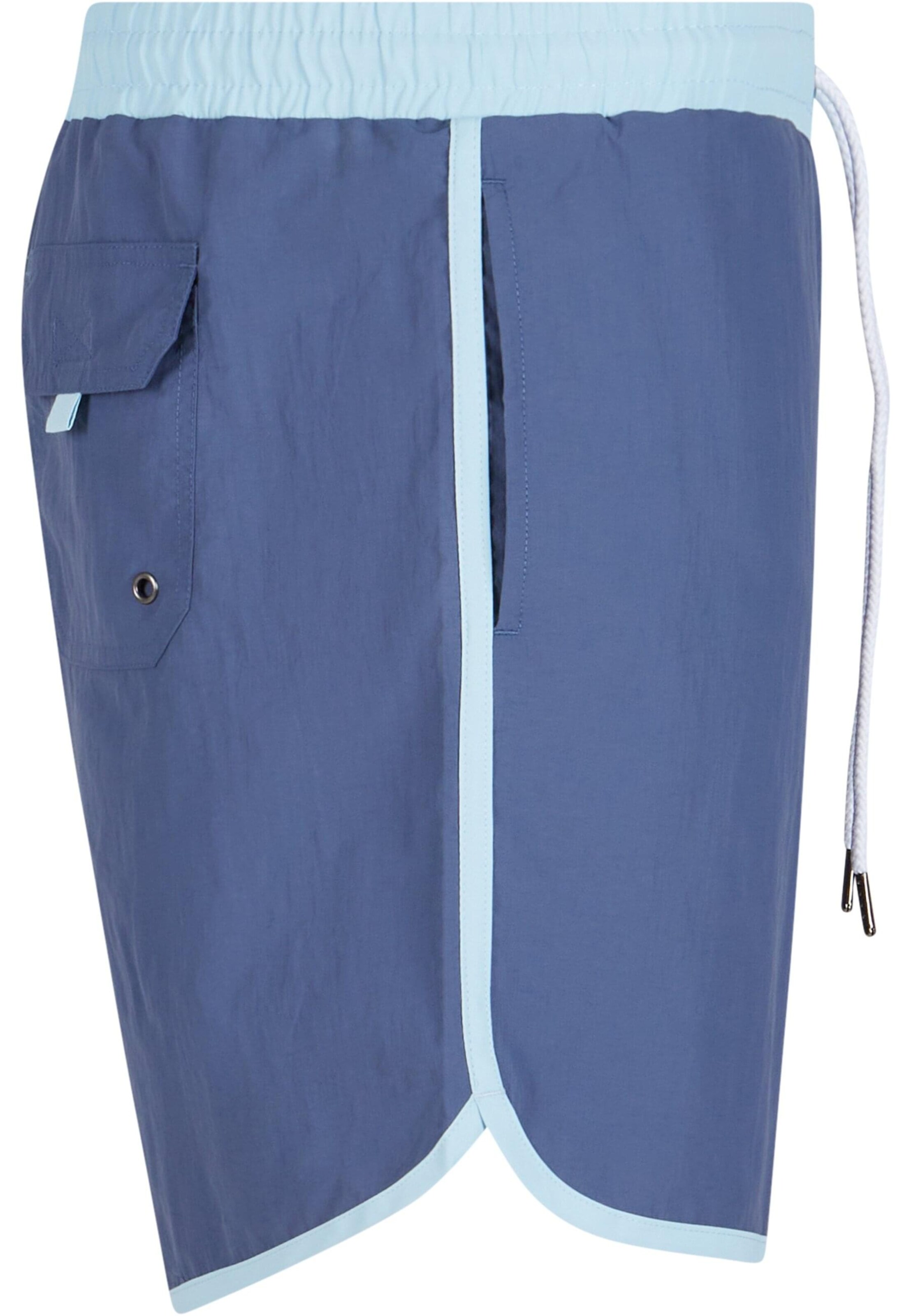 Urban Classics Rövid fürdőnadrágok - kék