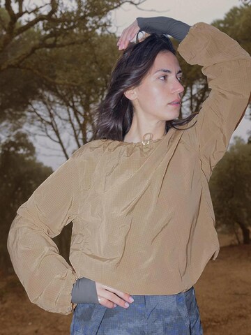 Maglietta 'Lake District Drawstring Pullover T-shirt' di Jelenew in verde