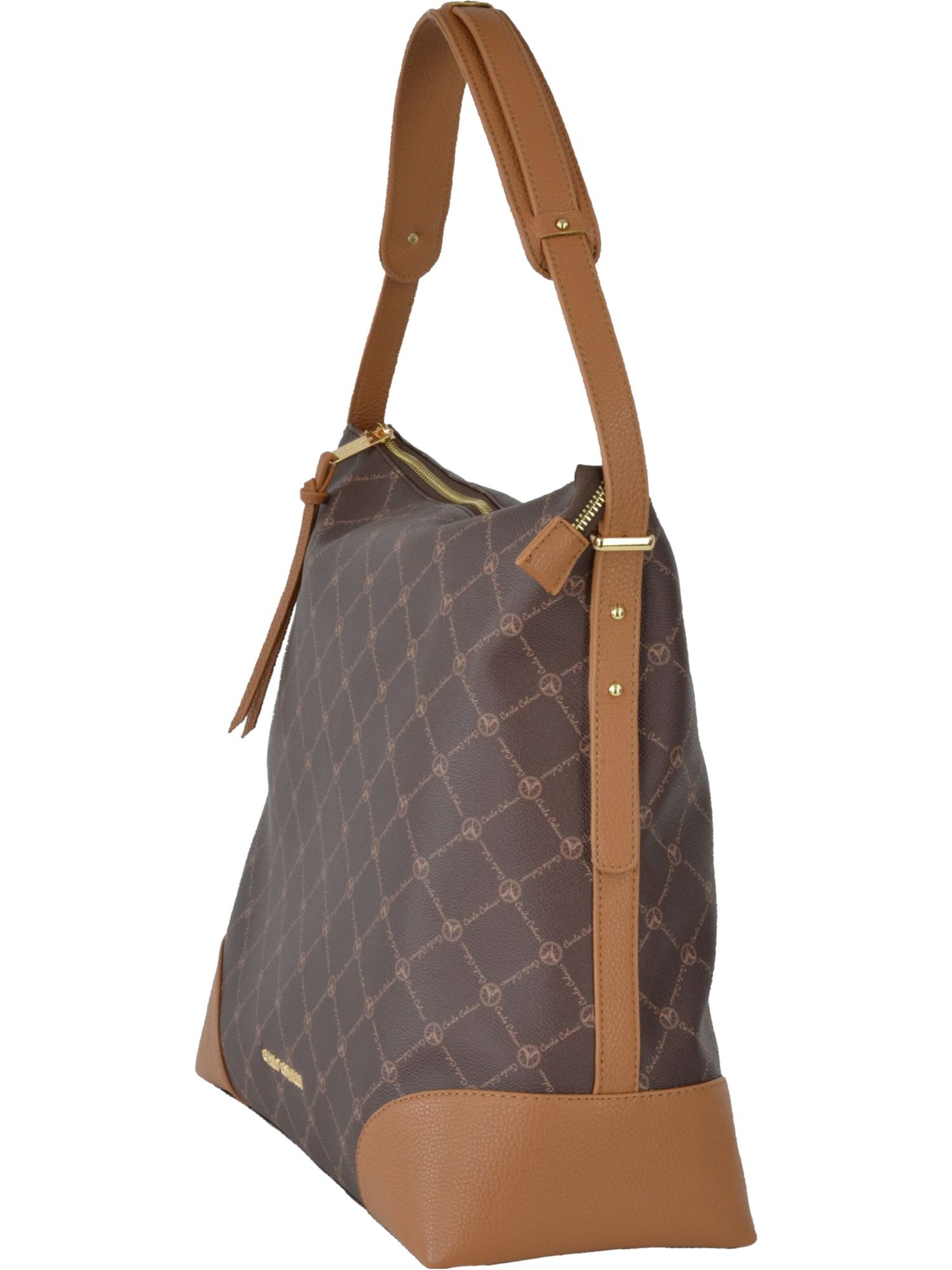 Sac bandoulière ' Cervonio ' Carlo Colucci en marron