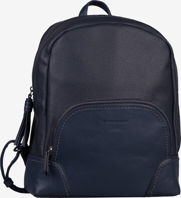 TOM TAILOR Rucksack in Blau: predná strana