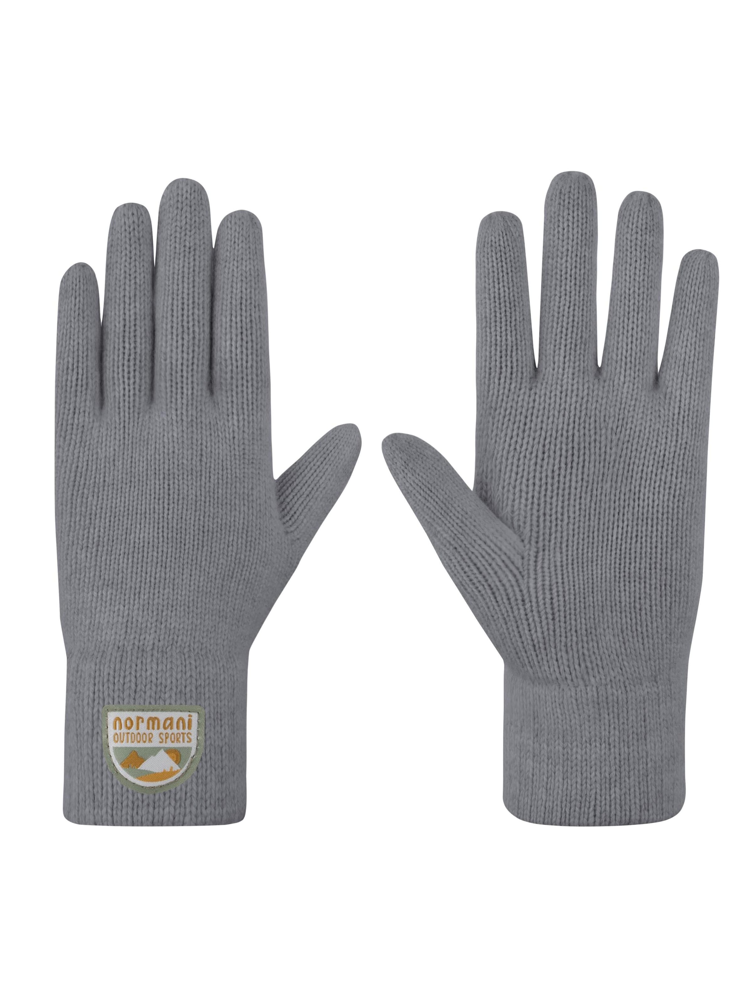 normani Gloves 'Berlingen' in Grey: front