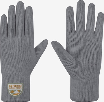 normani Fingerhandschuhe 'Berlingen' in Grau: Vorderseite