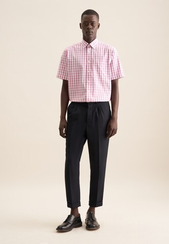 SEIDENSTICKER Regular fit Business shirt 'Smart Essentials' in Pink