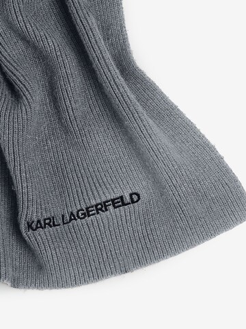 Karl Lagerfeld Schal in Grau