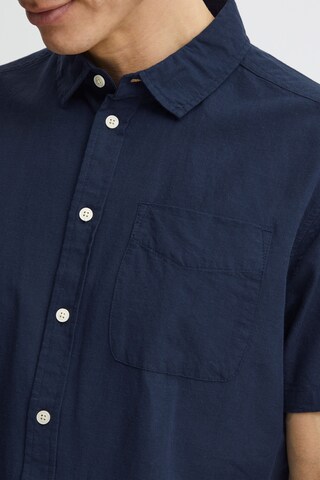 BLEND Regular fit Button Up Shirt in Blue