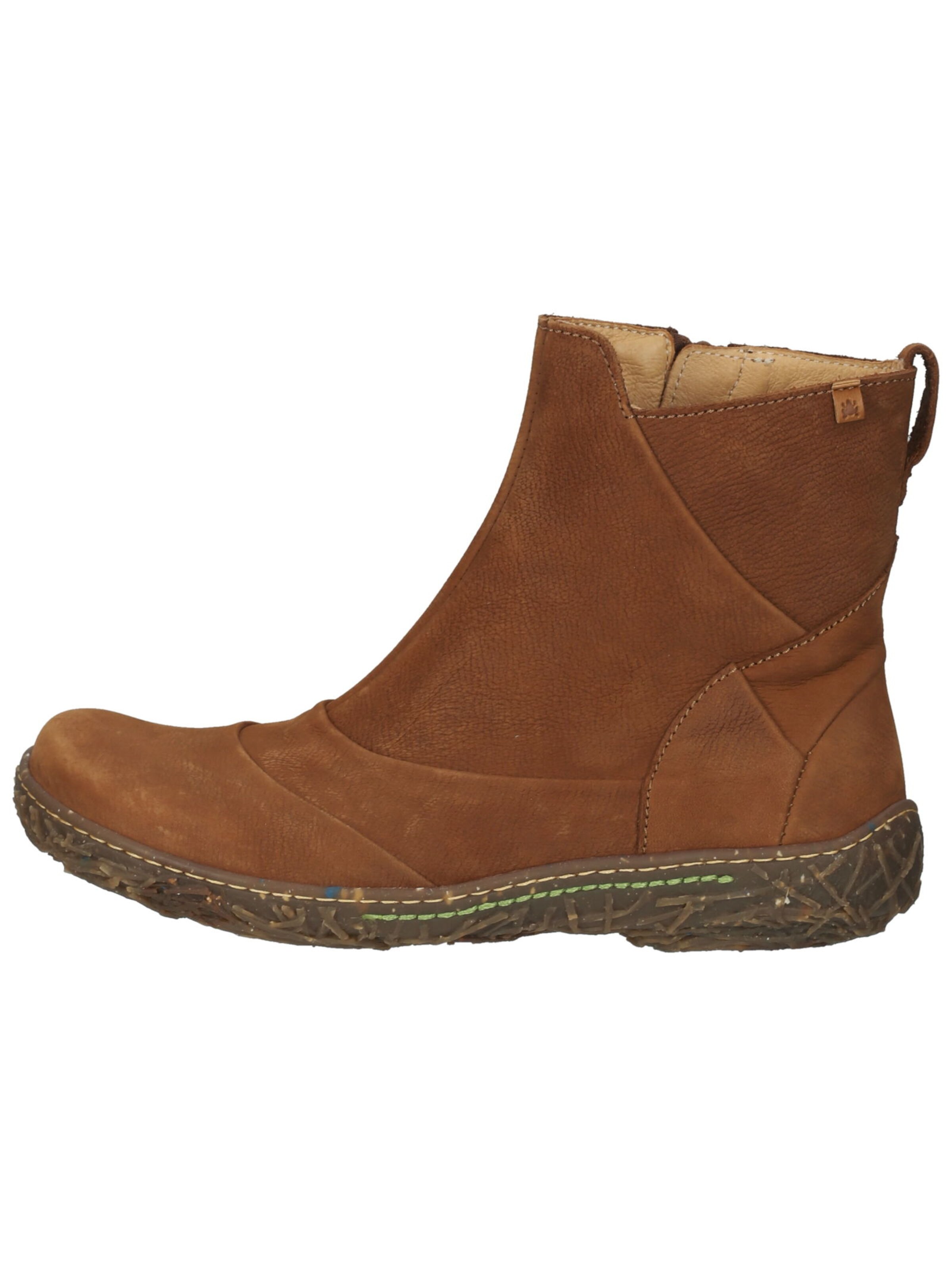 EL NATURALISTA Bootie 'Nido' in Brown: front