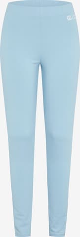 Jette Sport Skinny Leggings in Blue: front