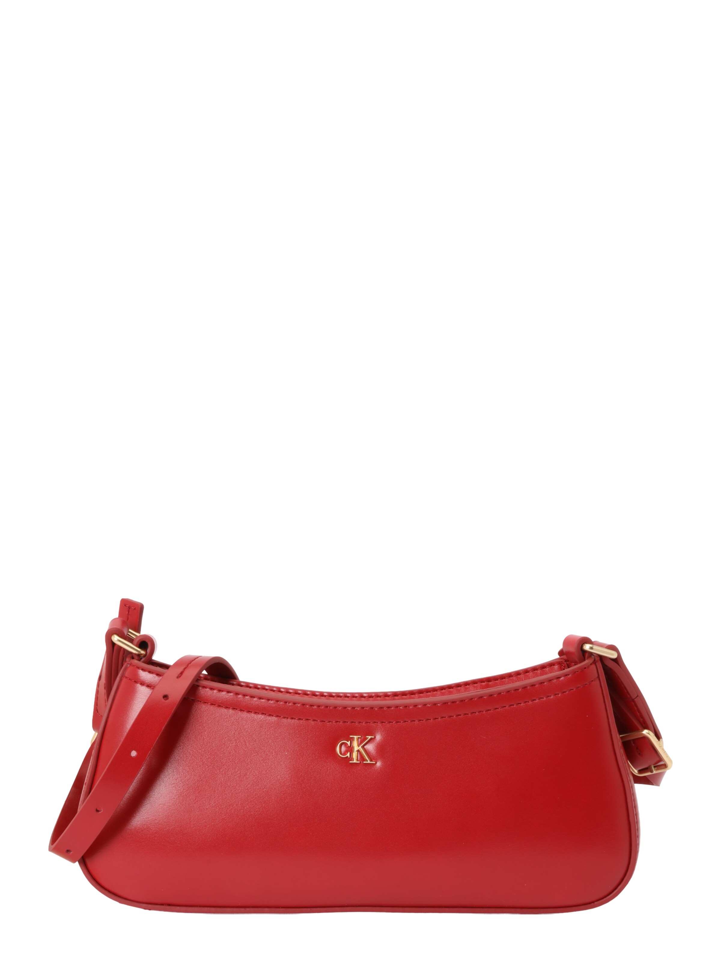 Calvin Klein - Mala de ombro em vermelho: frente