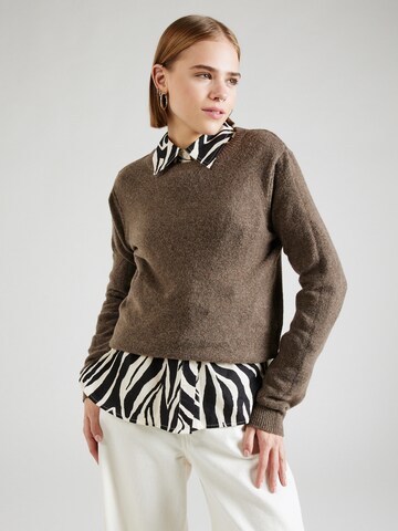 NLY by Nelly Sweater in Brown: front