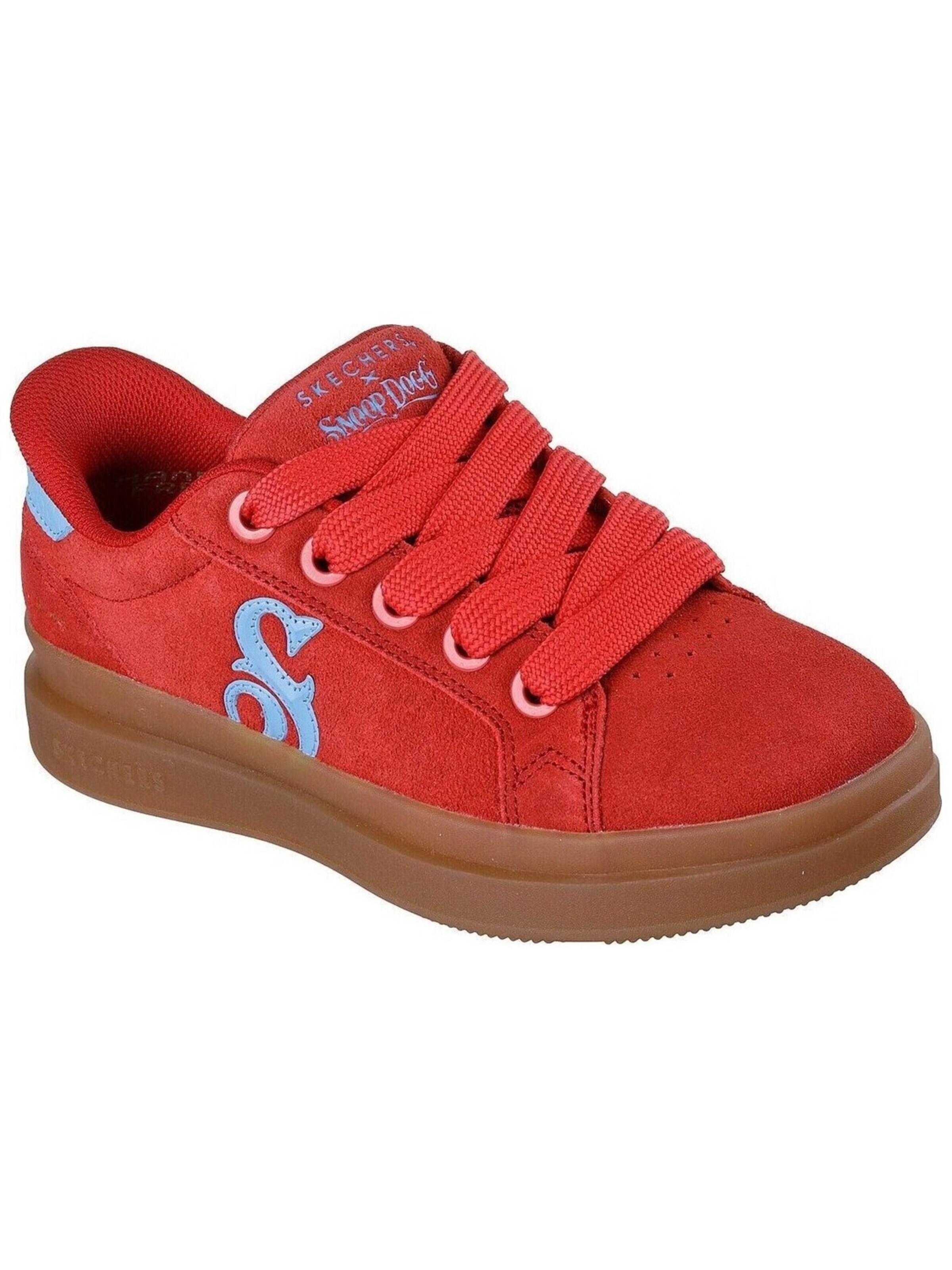 SKECHERS Sneakers laag in Rood: voorkant