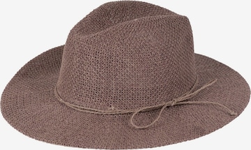styleBREAKER Hut 'Panama Strohhut' in Lila: Vorderseite