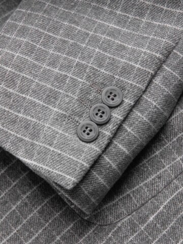 Regular fit Giacca da completo di Ombre in grigio