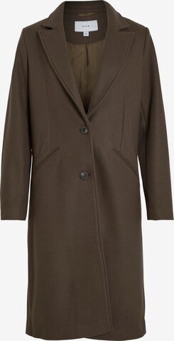 VILA Between-Seasons Coat 'VALJI' in Brown: front