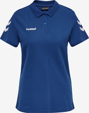 Hummel - Camisa em azul: frente