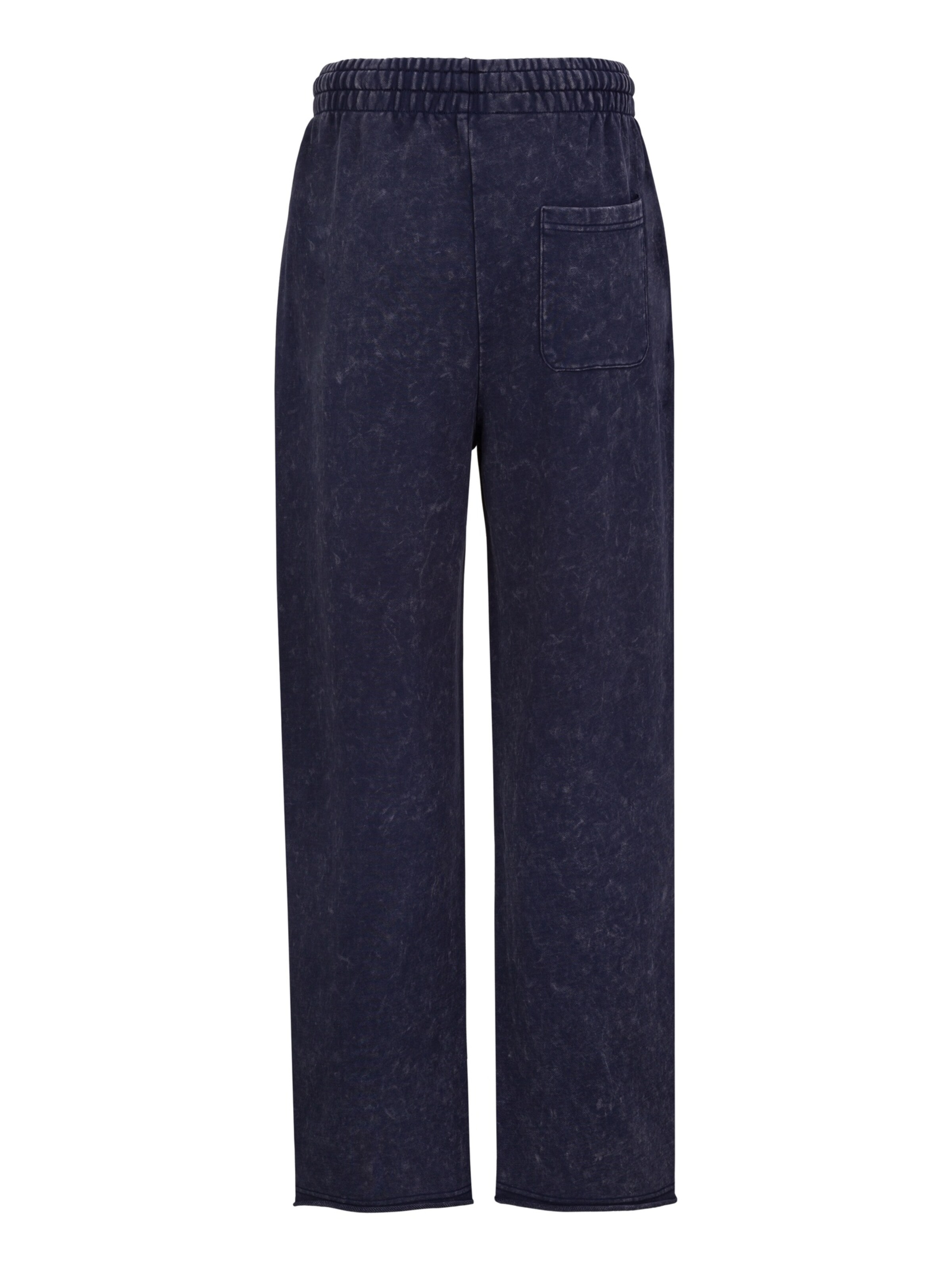 19V69 ITALIA Tapered Sportbroek in Blauw: terug