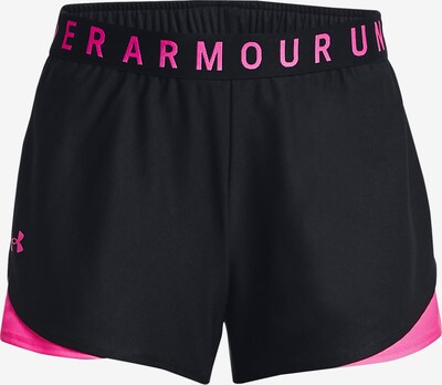 UNDER ARMOUR Sportbyxa 'Play Up 3.0' i rosa / svart, Produktvy