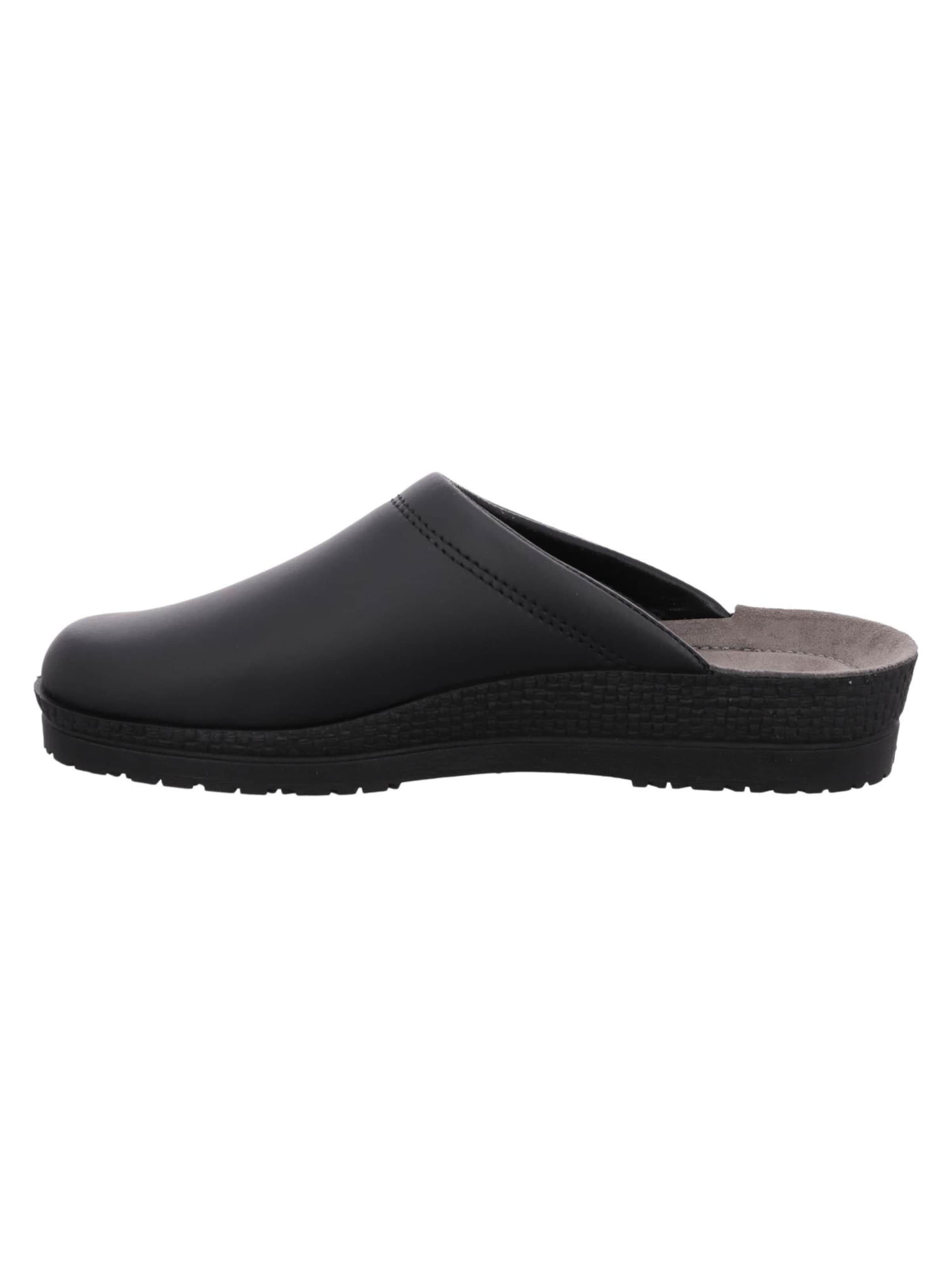 ROHDE Slippers 'Neustadt-H' in Black