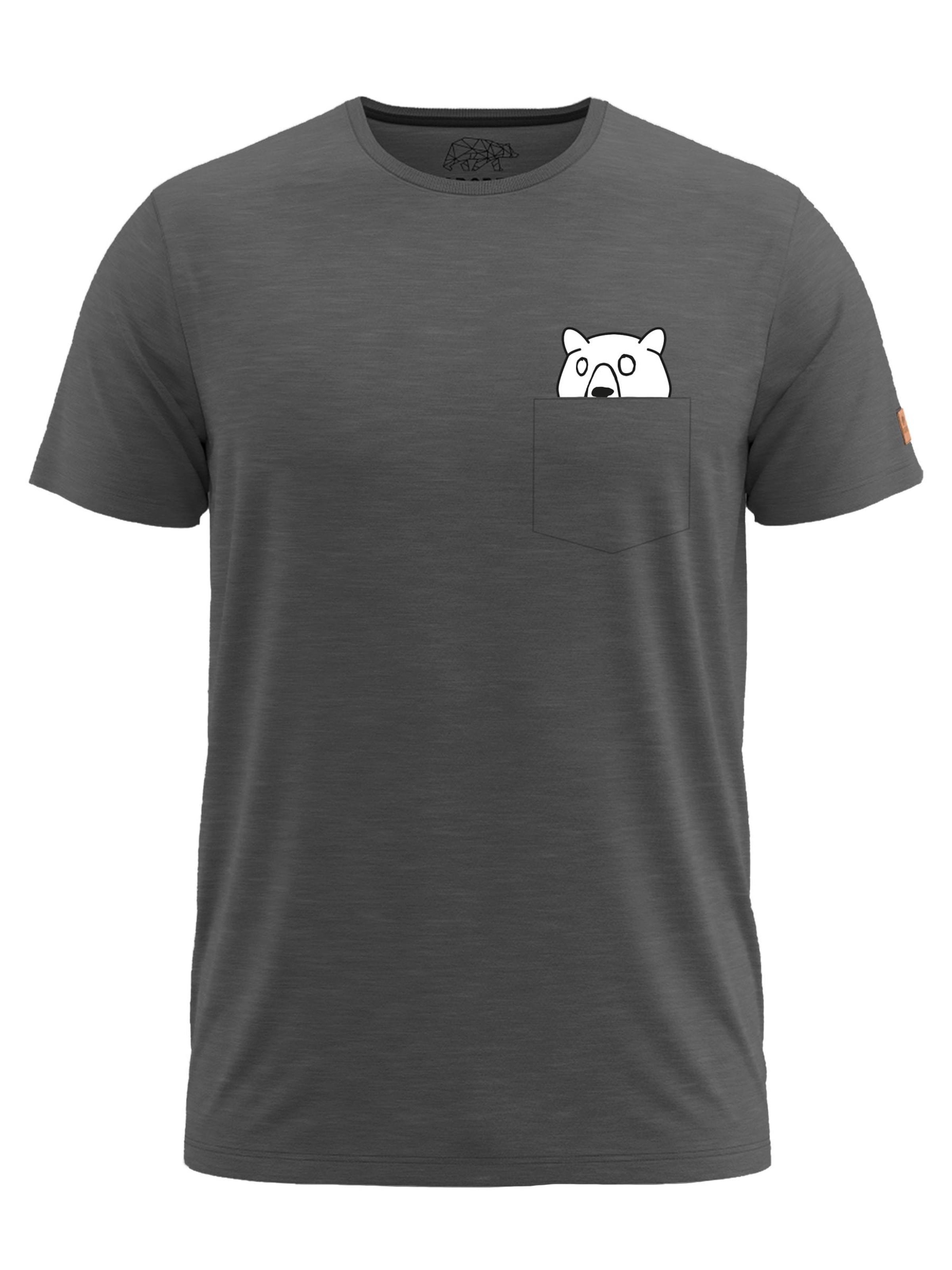 FORSBERG T-Shirt 'Ragnarson' in Grau: Vorderseite