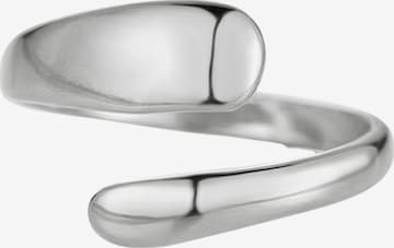 lePelou Ring 'CUDDLE' in Silver: front