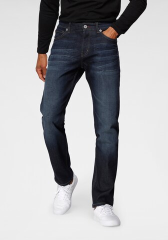 Bruno Banani Regular Hose in Blau: Vorderseite