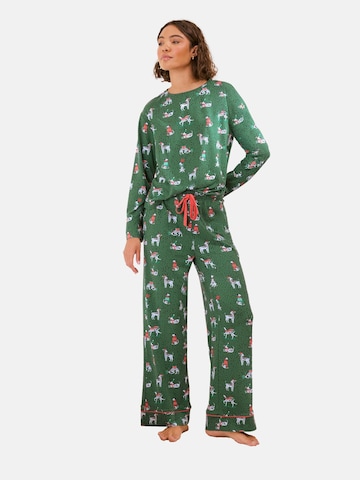 Friends Like These Pyjamas i grøn: forside