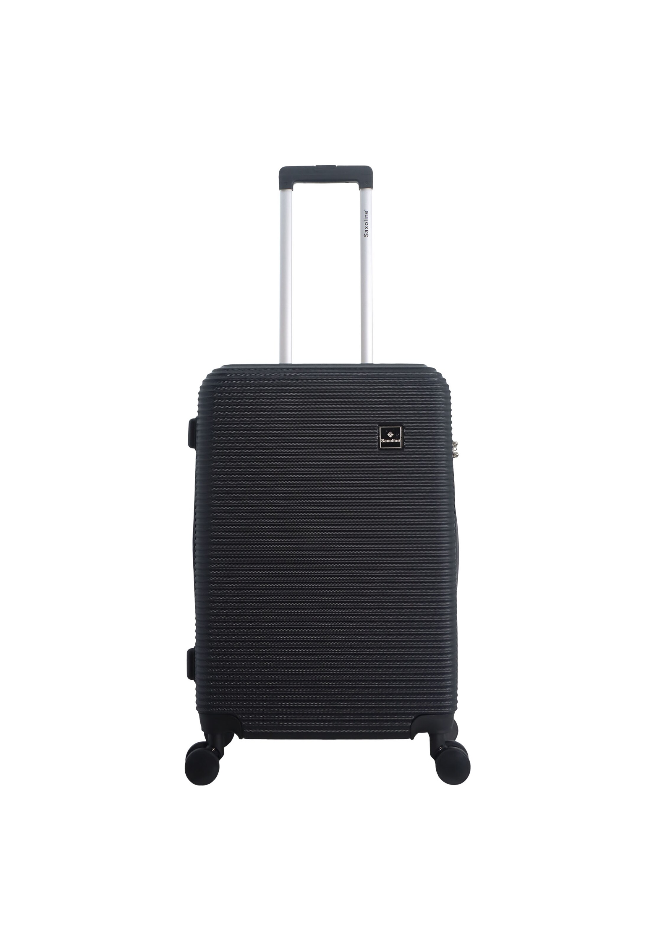Saxoline Suitcase 'Twist' in Black: front