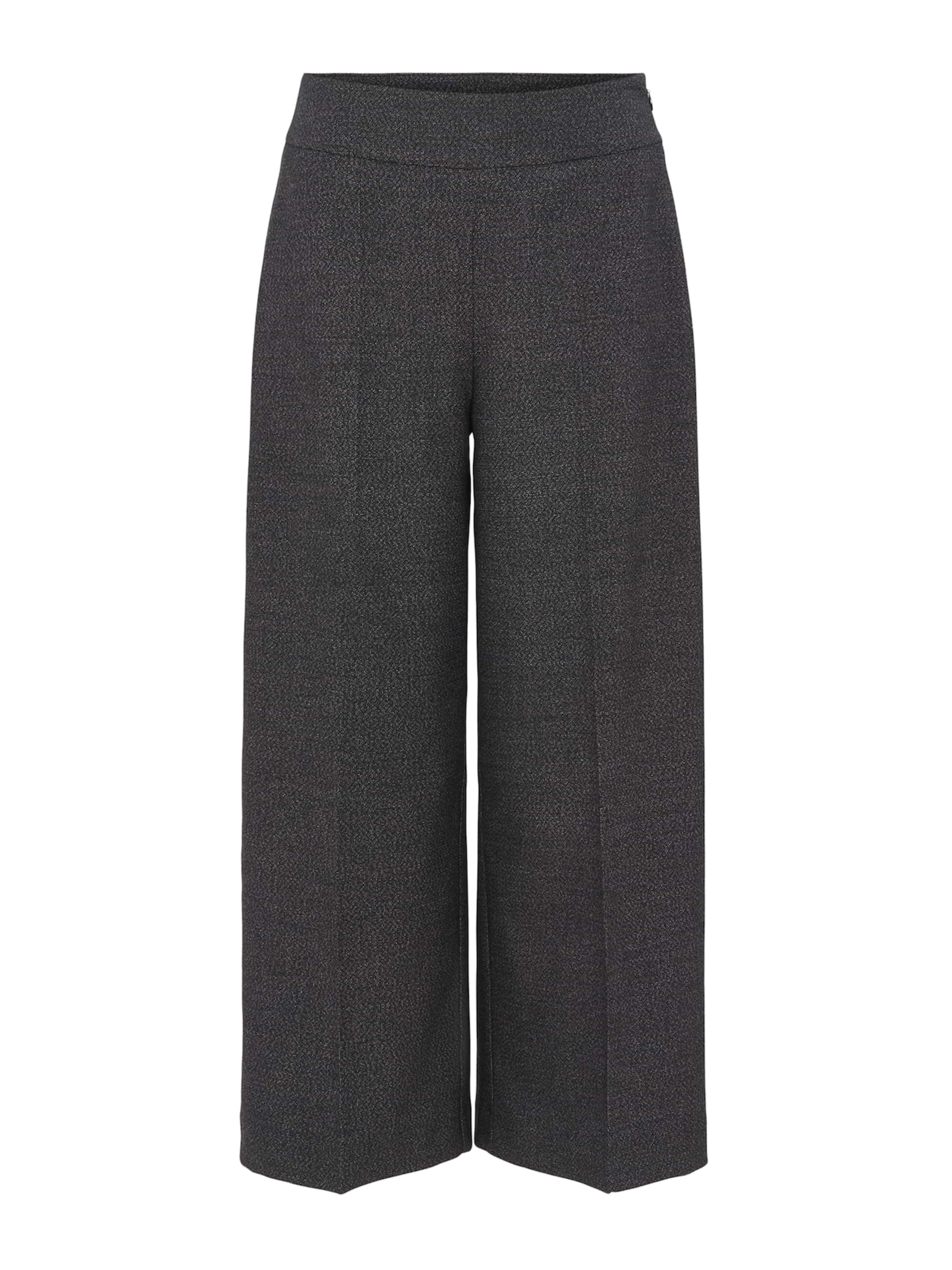 OPUS Regular Pleated Pants 'Misha' in Grey: front