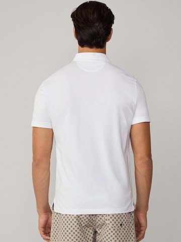Hackett London Poloshirt in Weiß