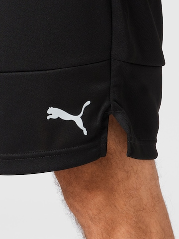 PUMA Regular Sportshorts 'TRAIN ALL DAY' in Schwarz