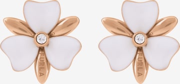 Furla Jewellery Øreringe 'FURLA FLORA' i hvid: forside