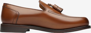 Henry Stevens Classic Flats 'Haywood TL' in Brown