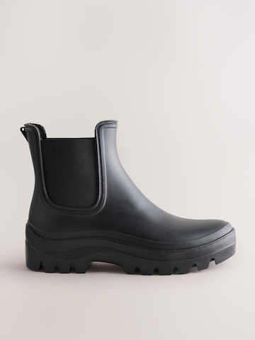 Next Gummistiefel in Schwarz