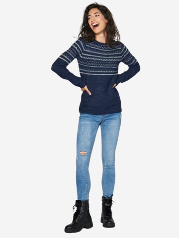 KOROSHI Pullover in Blau
