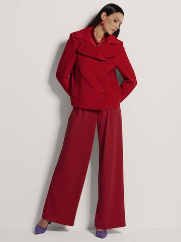 Veste mi-saison MADELEINE en rouge