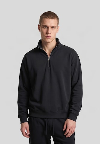 Urban Classics Sweatshirt in Schwarz: Vorderseite