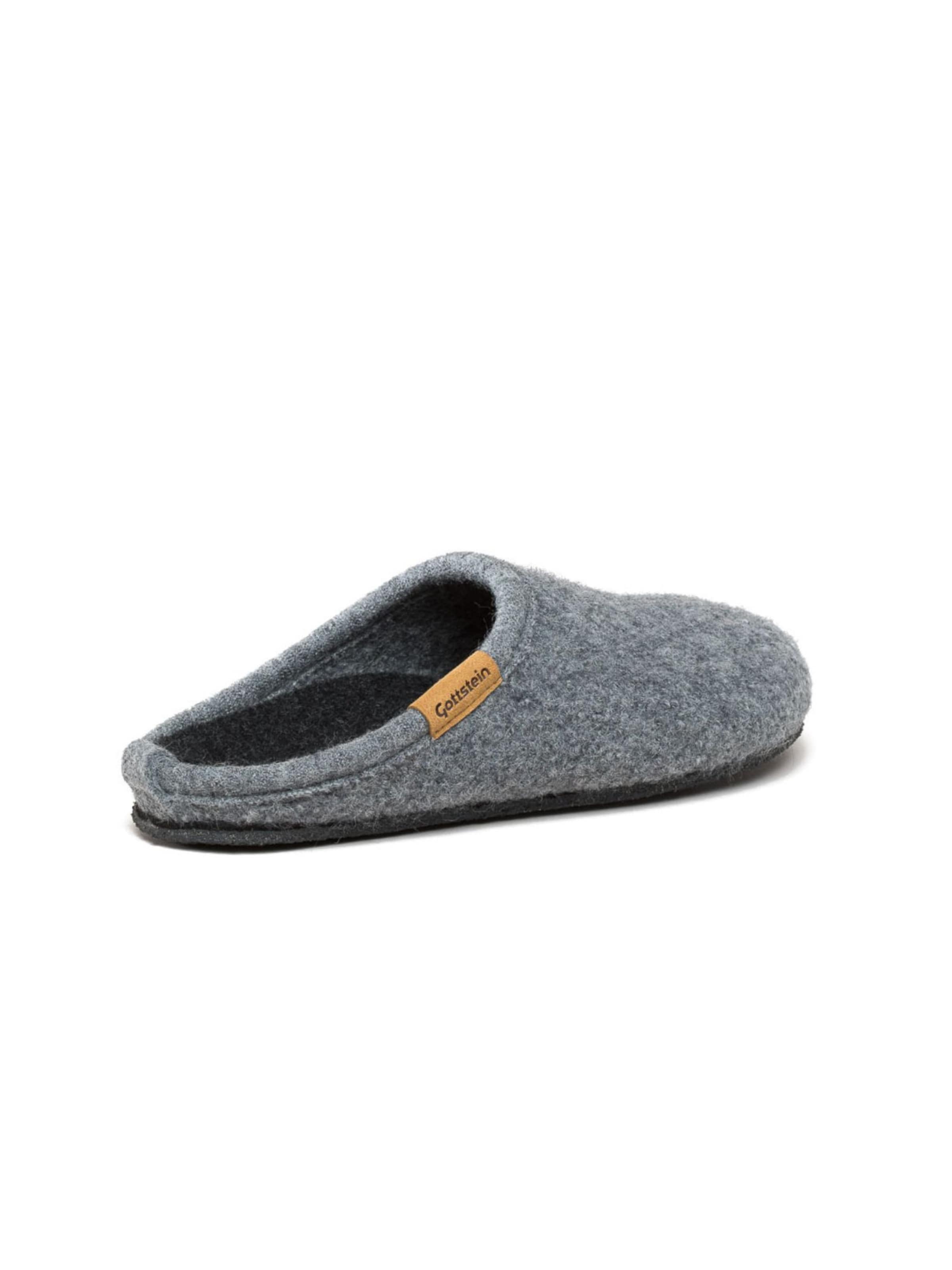 Gottstein Hausschuh 'Walkpantoffel ALP- COMFORT-FE'‌‌‌‌‌‌ in Grau