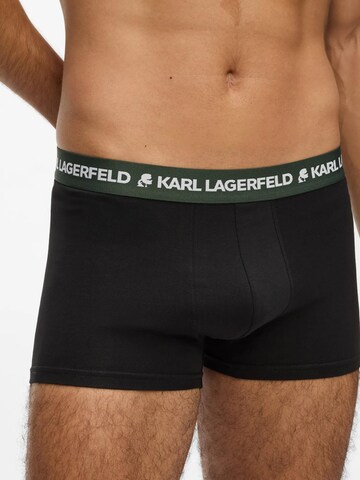 Karl Lagerfeld - Boxers em preto: frente