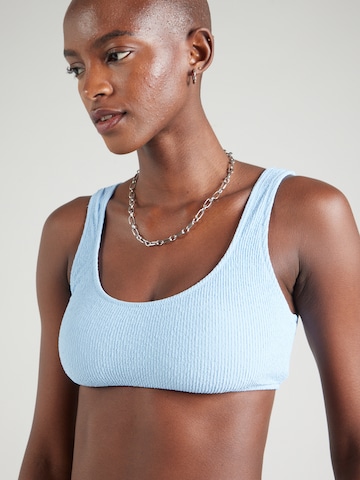 Champion Authentic Athletic Apparel - Bustier Top de bikini en azul: frente