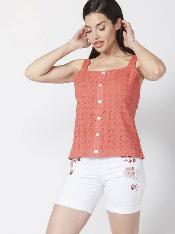 KOROSHI Top in Orange