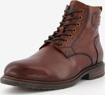 Dune LONDON Lace-Up Boots 'COREYS' in Brown: front